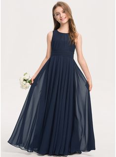 JJ's House Chiffon Scoop Junior Bridesmaid Dresses Fall Spring Summer A-line General Plus Back Zip Dark Navy No Floor-Length Blue Sleeveless Junior Bridesmaid Dress. #JJ's House #Chiffon #Scoop #JuniorBridesmaidDresses #Fall #Spring #Summer #Aline #General #Plus #BackZip #DarkNavy #No #FloorLength #Blue #Sleeveless #JuniorBridesmaidDress Dress For Farewell, Jade Bridesmaid Dresses, Bridesmaid Dresses Floor Length, Fall Bridesmaid Dresses, Bridesmaid Dress Ideas, Junior Bridesmaid Dress, Dresses Chiffon, Bridesmaid Dresses Online, Chiffon Ruffle