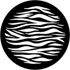 a black and white image of waves in a circle