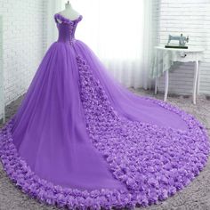 Fabric:Tulle,flowers Process Time:15 to 20 days Shipment Way:DHL,UPS,Fedex,Aramex,etc. Shipping Time: 4-6 days ------------------------------------------------------------------------------------------------------------- Welcome to Siaoryne Bridal Shop Email Adrress: siaoryne@gmail.com All our dresses are made to measure, done by handcraft with much care and love. Before the process of making your Dream Dress, I will personally guide you from choosing the design that will look best on you, throu Quinceanera Dresses Off The Shoulder, Light Blue Wedding Dress, Purple Ball Gown, Sweet Wedding Dresses, Rose Wedding Dress, Ball Gown Quinceanera Dresses, 15 Dresses Quinceanera, Pink Ball Gown, Quinceanera Dresses Pink