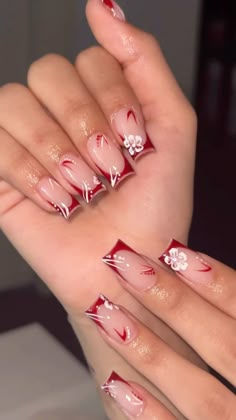 Remove Gel X Nails, Gel With Tips, Enid Nails, Beginner Gel Nails, Red Nail Designs Summer, Gel X Nails At Home, Easy Nail Art Diy, Nails At Home Easy, Apres Gel X Nails