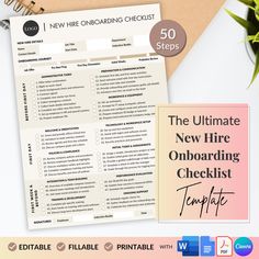 the ultimate new hire onboard checklist is here