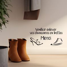 Please remove your shoes or boots | adhesive Visual with text and image format: 15" x 8.3" inch - delivered folded in 2 pieces to reduce shipping costs Visual with text only (boots and shoes) format: 15" x 5" inch - delivered folded in 2 pieces to reduce delivery costs Visual with text only (shoe) format: 10 x 4" inch . Made on demand. . High quality adhesive vinyl. . Cut to shape without background or outline. . Quick and easy installation with transfer paper. Please read the full description o Please Remove Your Shoes, Remove Your Shoes, Vinyl Cut, Vinyl Wall Stickers, Only Shoes, Your Shoes, Transfer Paper, Adhesive Vinyl, Labour Day