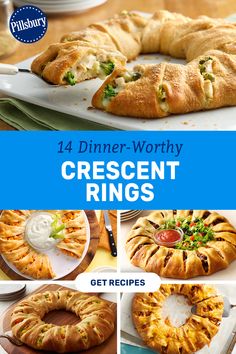 Quick Dinner Ideas Crescent Rolls, Crescent Roll Recipes Dinner Pizza, Sandwich Ring Recipes, Ring Food Crescent Rolls, Crescent Ring Dinner Recipes, Creasant Roll Ring Recipes, Something Easy To Make For Dinner, Dinners To Make With Crescent Rolls, Recipes To Make With Crescent Rolls