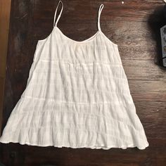 Anthropologie Nwt White Camisole, Size S, Perfect For Summer Time, Light And Flown White Camisole, Anthropologie Top, Summer Time, Anthropologie, Shirt Blouses, Color White, Women's Fashion, Womens Tops, Women Shopping