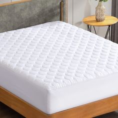 the mattress is made up and ready to be used in any room or bed area