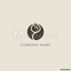 abstract logo design with the letter s