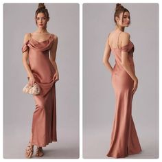 New With Tags Reformation Ronda Silk Maxi Dress In Praline. Retail $498. Brand New, Never Worn. Purchased This Dress From A Sale Rack, So There Might Be Some Small Imperfections Or Minimal Wear On The Fabric, And Wrinkles Due To Handling In The Store Environment, Being Tried On, Etc. Please See Pictures. No Major Flaws To Note. The Ronda Silk Dress Is A Stunning Choice For Any Romantic Rendezvous. Made Of Pure Silk, The Style Features An Asymmetrical One-Shoulder Moment, Draping Cowl Neckline, A Pink Bias Cut Midi Dress, Pink Silk Midi Length Evening Dress, Pink Satin Pre-draped Evening Dress, Pink Pre-draped Maxi Dress For Cocktail, Pink Pre-draped Formal Dress, Pink Pre-draped Silk Dress, Pink Floor-length Bias Cut Dresses, Pink Bias Cut Maxi Length Dress, Pink Bias Cut Dress For Evening