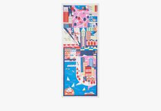 This colorful scarf is a stylish love letter to Uptown Manhattan. | Kate Spade Uptown Map Oblong Scarf New York City Map, Trip To Nyc, Colorful Scarf, Wardrobe Basics, Love Letter, City Map, Love Letters, Kate Spade New York, Scarf Shawl