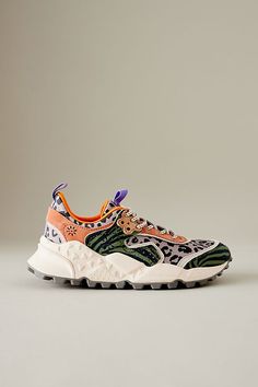 Flower Mountain Kotetsu Animal Print Trainers Flower Mountain, Anthropologie Uk, Animal Print Pattern, Animal Prints Pattern, Best Sneakers, Lace Fashion, Summer Accessories, An Animal, Lookbook Outfits