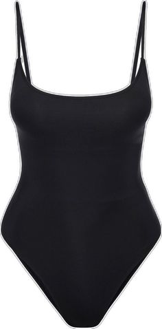 Black Sculpting Seamless Swimwear, Black Summer Workout Leotard, Summer Solid Color Elastane Shapewear, Chic Black Lined Body Shapewear, Sculpting Elastane Swimwear, High Cut Lined Body Shapewear For Summer, Nylon Shapewear For Summer, Summer Nylon Solid Color Shapewear, Solid Nylon Shapewear For Summer