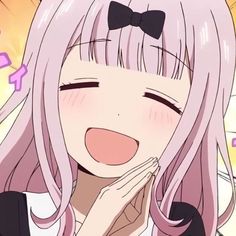 Chika Fujiwara Icons, Kaguya Shinomiya, Girls Pfp, Icon 5, Danganronpa, Cute Anime