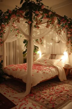 Wedding Night Room, Wedding Night Room Decorations, Night Room, Zimmer Diy, Wedding Room Decorations, Wedding Bedroom, Romantic Bedroom Decor, Dream Bedroom Inspiration, Bedroom Decor For Couples