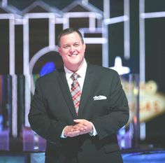 Billy on the set of Monopoly Millionaires Club Monopoly, Suit Jacket