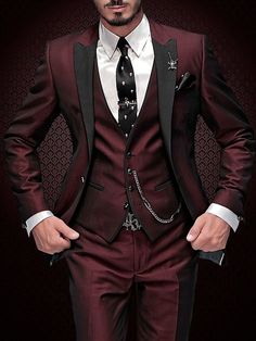 Wedding Best Man, Formal Wedding Suit, Men Suits Wedding, Mens 3 Piece Suits, Prom For Guys, Prom Suits For Men, A Man In A Suit, Man In A Suit, Man Blazer