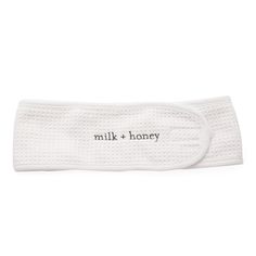 milk + honey Waffle-Weave Headband Tools milk + honey Honey Waffles, Skincare Headband, Coconut Milk Bath, Woven Headband, Xmas Wishlist, Spa Accessories, Pretty Skin Care, Milk Honey, Facial Roller