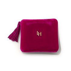 LH Mini Jewelry Clutch    by Logan Hollowell Jewelry Luxury Rectangular Jewelry Storage Case Gift, Elegant Rectangular Jewelry Storage For Personal Use, Elegant Rectangular Jewelry Storage Gift Box, Elegant Rectangular Keepsake Jewelry Storage, Jewelry Measurements, Mini Jewelry, Velvet Jewelry, Pink Velvet, Perfect Home