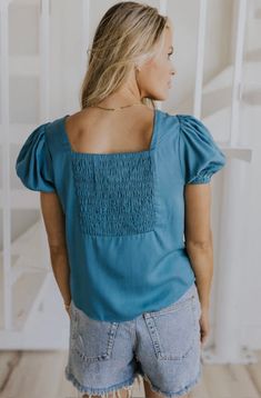 The color ? unmathced. The details ? Giving me chills. The puff sleeves ? Iconic. Ideal for warm sunny days, family pictures, brunch, going out with friends and grocery shopping, yes grocery shopping ! A top that does it all, we are here for it !! Fits true to size length is 21" for small Crown Hat, Puff Sleeve Top, Cut Off Shorts, Grocery Shopping, Family Pictures, Summer Days, Puff Sleeves, Sunny Days, Puff Sleeve