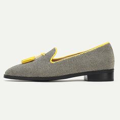 Category:Loafers  Slip-Ons; Upper Materials:Nylon,Microfiber; Lining Materials:Microfiber; Embellishment:Buckle; Gender:Men's; Toe Shape:Round Toe; Outsole Materials:Rubber; Closure Type:Loafer; Function:Comfortable,Slip Resistant; Listing Date:06/07/2024; 2024 Trends:Comfort Loafers Cheap Red Necklace For Anniversary, Mens Slip Ons, Loafers Online, Patterned Dress, 2024 Trends, Yellow And Black, Black Pattern, Slip Ons, Black N Yellow