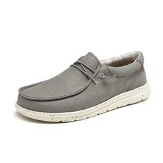 Bruno Marc Womens Slip-on Loafers Lightweight Casual Shoes Comfort Walking Shoes for Women SBLS225W GREY Size 6.Just like the name of these shoes, Breeze, you can feel the ultimate comfort in wearing them. Wherever the breeze blows, the shoes are there. These women's casual shoes allow you to match clothes on different occasions at will and are a good company wherever you go. It brings new fashion for contemporary women. Color: Gray.  Gender: female.  Age Group: adult. Elastic Shoe Laces, Canvas Loafers, Casual Sneakers Women, Casual Loafers, Skin So Soft, Casual Shoes Women, Loafers For Women, On Shoes, Slip On Shoes