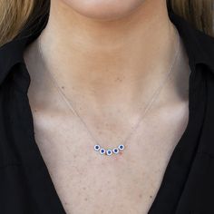 14K gold with 0.49-carat blue sapphire diamond natural round cut pendant necklace Model Number: SDL55007433V2WY Sapphire Diamond Necklace, Necklace Model, Gold Certificate, Crescent Necklace, Yellow Gold Bangle, Studded Necklace, Blue Sapphire Diamond, Diamond Star, Diamond Carat