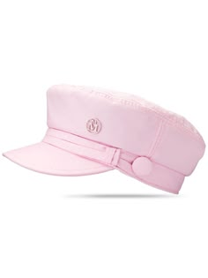 Maison Michel New Abby Sailor Hat Brando Hat, Cute Pink Accessories, Hat Png, Pink Headband, Paper Boy Hat, Aesthetic Clothes Png, Pink Beret, Sailor Hat, Sewing Projects Clothes