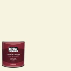 a can of behrut ultra stain - blocking paint on a white background,