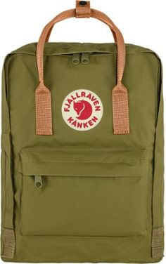 Green Kanken, Merch Packaging, Kanken Classic, Backpack Fjallraven, Popular Backpacks, Kanken Mini, Fjällräven Kånken, Gift Wishlist, Travel Daypack