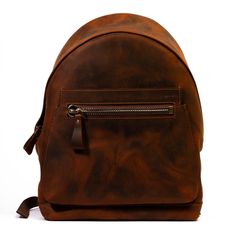 "Backpack, Leather Backpack, Retro Metropolitan Fashion, Urban Style, Gift, School Genuine Leather Backpack, Unisex leather backpack leather rucksack backpack laptop backpack leather bag backpack women backpack purse This masterpiece is a great gift for all. If you prefer any customization or request any personalization you are in the right site. Please feel free to contact for any special alterations. Standard personalization allows customization Up to \"3 Letters\" (The engraved initials are e Brown Backpack With Zipper Pocket For On-the-go, Brown Laptop Backpack With Zipper Closure, Brown Backpack With Luggage Sleeve, School Leather Shoulder Backpack, Brown Standard Backpack Travel Bag, Leather Shoulder Backpack With Zipper For School, Leather School Backpack With Luggage Sleeve, Brown Standard Backpack For Daily Use, Travel Leather Backpack With Zipper Pocket