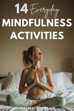 Interested in mindful living? Here are 14 mindfulness activities for adults and kids. Also learn about the benefits of mindfulness and how to get started as a beginner. Mindfulness And Meditation, Mindful Monday Activities, Mindfulness Activities For Adults, 6 Enneagram, Mindful Journal, Mindful Monday, Mindful Activities, Diy Wellness, Mindfulness Journal Prompts