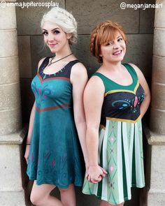 Anna Coronation Frozen Inspired Sleeveless Dress