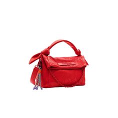 Brand: Desigual Gender: Women Type: Bags Season: Spring/Summer PRODUCT DETAIL • Color: red • Pattern: floral • Fastening: with clip • Size (cm): 21x29.5x16 • Details: -handbag Red Top Handle Bag With Removable Pouch, Red Hobo Bag With Detachable Strap For Evening, Red Bags For Daily Use In Spring, Red Rectangular Shoulder Bag With Detachable Handle, Red Top Handle Shoulder Bag With Removable Pouch, Red Top Handle Shoulder Bag For Spring, Red Leather Hobo Bag With Detachable Strap, Red Leather Hobo Bag With Detachable Crossbody Strap, Red Leather Crossbody Hobo Bag With Detachable Strap