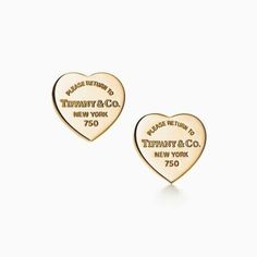 Tiffany & Co. 18K yellow gold Notes mini heart stud earrings 3 grams 10mm marked Tiffany & Co. 750. Its earring posts and its earring backs are also both marked T & Co. 750. Ready to wear, they will come in a Tiffany pouch and box. Will make a perfect gift or a great addition to a jewelry collection. For more information, please email us. Tiffany Earrings Tiffany & Co., Tifanny And Co Earrings, Tiffany & Co Heart Earrings, Tiffany Hardware Earrings Gold, Tiffney And Co Jewelry, How To Become Pretty, Return To Tiffany, Cute Work Outfits, Kampot