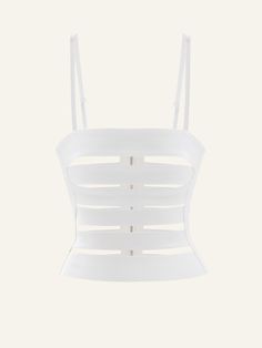 Borderline top in Blanc – CULTNAKED White Cropped Crop Top With Boned Bodice, Modern White Crop Top For Spring, Modern White Spring Crop Top, Chic Evening Crop Top With Straps, Chic Party Tops With Straps, Chic White Corset With Straps, White Cropped Top With Boned Bodice, White Sleeveless Crop Top With Boned Bodice, Elegant Cropped Top With Boned Bodice