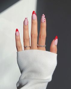 Nails Inspo Aesthetic, Nails March, Pride Nails Designs, Nails Designs Short, Ombre Acrylic, Pride Nails, Candy Cane Nails, Cute Christmas Nails, Nagel Tips