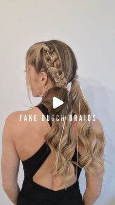 Poppy Hairstyles, Dutch Braid Tutorial, Braid Trends, Dutch Braids, Halloween Facts, Trending Hair, Hair Jewels, Hair Girls