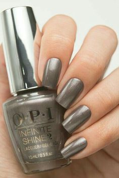 Granite Nails, Opi Infinite Shine, Silver Nail, Colorful Nail Designs, Hot Nails, California Dreaming