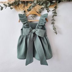 Terracotta Girl Dress, Rustic Linen Dress Girl, Boho Photography Dress, Rust Dress for Girl, Boho Dress Girl, Summer Dress Girl. - Etsy Cute Ruffle Dress With Ruffled Straps For Spring, Cute Flowy Ruffle Dress For Summer, Green Sundress With Ruffled Straps For Summer, Green Ruffled Straps Sundress For Summer, Cute Flowy Ruffle Dress For Spring, Spring Bubble Romper With Ruffles And Flutter Sleeves, Cute Ruffle Dress For Summer Beach, Cute Summer Beach Ruffle Dress, Cute Summer Ruffle Dress For The Beach