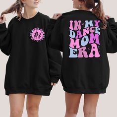 Key Features:In My Dance Mom Era Sweatshirt, Dance Mom Sweater, Mom Era Hoodie, Dance Mom Sweater, Mom Sweatshirt, Dance Mama Crewneck, Dance Mom Hoodie | HOW TO ORDER? || It's easy to place an order! Please check the theme, color, and size of all images in this listing. - From the drop-down menus, choose the size and color. - For personalization, fill in the blank box with your design color. Please look at the photos in this listing to see what colors are available. (Example: Design Color White Ten Birthday, Hockey Mom Gifts, Football Sister, Aunt Sweatshirt, Comfy Sweatshirts, Girl Hoodie, Birthday Sweatshirt, Pom Pom Girl, Aunt Shirts