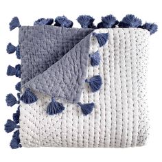 Sahati Indigo Throw - Pioneer Linens Patchwork Diy, Patchwork Fashion, Patchwork Clothes, John Robshaw, Start Quilting, Patchwork Top, Patchwork Quilt Patterns, Manta Crochet, Diy Quilt