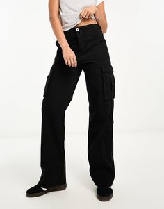 Bershka straight leg cargo pants in black | ASOS Black Utility Cargo Jeans With Patch Pockets, Black Jeans With Patch Pockets For Work, Black Straight Leg Cargo Jeans With Patch Pockets, Black Straight Leg Cargo Pants With Patch Pockets, Black Wide Leg Cargo Jeans With Patch Pockets, Black Straight Cargo Pants With Patch Pockets, Black Cargo Pants With Patch Pockets For Work, Black Straight Leg Cargo Jeans With Side Pockets, Black Straight Leg Utility Cargo Jeans