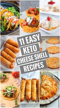 11 easy keto cheese shell recipes