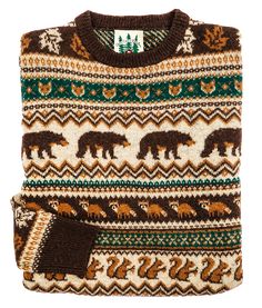 Kiel James Patrick, Autumn Sweater, James Patrick, Winter Animals, Monogram Jewelry, Fair Isle Sweater, Woven Label, Cozy Knits, Cool Clothes