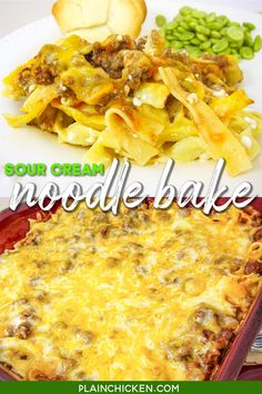 this is an image of a noodle bake