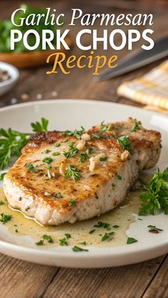 Garlic Parmesan Pork Chops Recipe