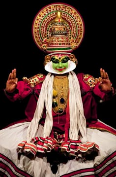 Kathakali performer. FORT COCHIN - FEBRUARY 16: Kathakali performer in the virtu #Sponsored , #SPONSORED, #ad, #performer, #virtu, #COCHIN, #FORT Kerala Kathakali, Indian Dance Forms, Group Presentation, Bharatanatyam Poses