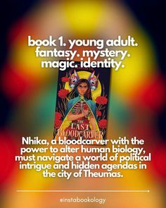 book 1. young adult. fantasy. mystery. 
magic. identity. | Nhika, a bloodcarver with the power to alter human biology, must navigate a world of political intrigue and hidden agendas in the city of Theumas. Margaret Fuller, Human Biology, Fantasy Mystery, Read A Book, March 19, Book Release, Books Young Adult