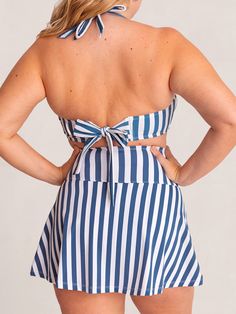 Shapermint Essentials High Waisted Full Coverage Swim Skirt Swim Skirt Outfits, Factor Pairs, High Waisted Swim Skirt, Full Coverage Swimwear, Ocean Blue Color, Skirt Shapewear, Skirted Swimsuit, Skirt Swimsuit, Flounce Skirt