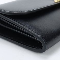 Item No:usdce75348011 Description Title CELINE 10E31 3DPV 38NO Large wallet Triomphe Long wallet with double fold coin purse Calfskin Black Women Model Number 10E31 3DPV 38NO Color black Material Calfskin Size(cm) W19cm x H9.5cm Size(Inch) W7.5inch x H3.7inch Product Details Switching Type:Hook opening and closing[Inside] Bill Compartment x212 card pocketsCoin Pocket x1Open pocket x1 country of origin:Italy Accessory Genuine box, genuine protective bag Condition Details There is a feeling of use.There is a small scratch on Metal.Outer and Inner have Stain.I have a coin Stain in my Coin Pocket. Item Rank A rankAbout Item Rank Luxury Trifold Wallet With Coin Pocket For Formal Occasions, Luxury Trifold Wallet With Coin Pocket For Formal Events, Luxury Bifold Coin Purse For Business, Elegant Compact Leather Trifold Wallet, Formal Bifold Clutch With Coin Pocket, Rfid Blocking Bifold Wallets For Evening, Evening Bifold Wallet With Rfid Blocking, Bifold Clutch With Coin Pocket, Classic Leather Wallet On Chain For Business