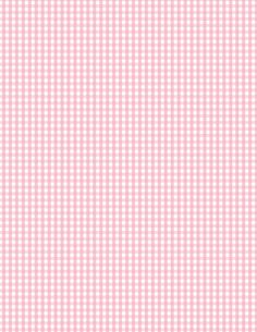 a pink and white checkered background