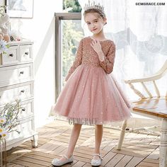 10% off now|Free shipping world-wide. Pink Tulle Bling Sequins Ballgown Girls Formal Party Dress with Long Sleeves at GemGrace. Click to learn our pro custom-made service for wedding dress, formal dress. View #FlowerGirlDresses for more ideas. Long Sleeve Tulle Pageant Dress For Wedding, Long Sleeve Tulle Ball Gown For Prom, Long Sleeve Tulle Tutu Dress For Pageants, Long Sleeve Tulle Princess Dress For Fancy Dress, Tulle Long Sleeve Pageant Dress, Long Sleeve Tulle Pageant Dress, Long Sleeve Tulle Dress For Pageants, Long Sleeve Tulle Dress For Holidays, Long Sleeve Tutu Dress For Party